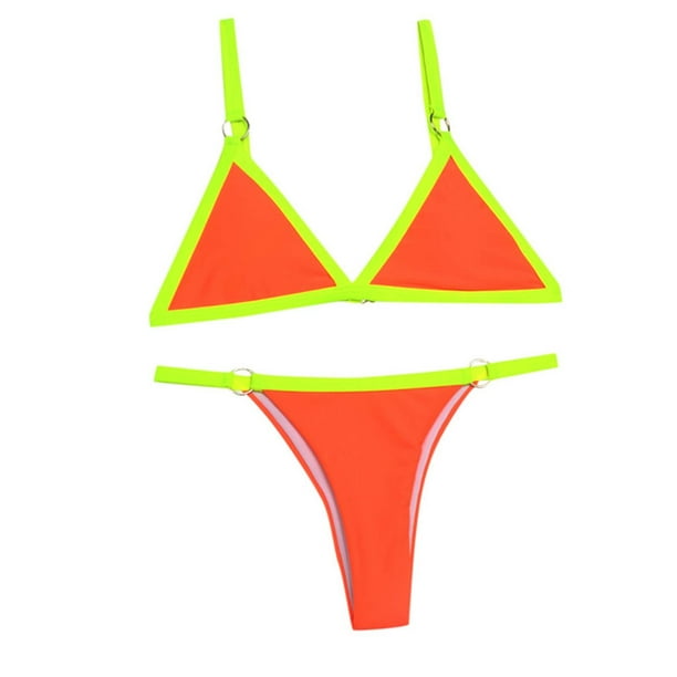 Mujeres Bandeau Bandage Bikini Set Push-Up Traje de baño brasileño Ropa de playa Traje de baño OAVQHLG3B Store lin121212