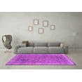 thumbnail image 3 of Ahgly Company Indoor Square Persian Pink Traditional Area Rugs, 5' Square, 3 of 4