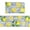 Lemon Blue Watercolor, variant on Lemon Kitchen Rug Mat, Watercolor Lemon Kitchen Rugs Sets of 2 Washable Non-Slip Kitchen Mats for Floor 2 Piece, Lemon Kitchen Decor Decorations