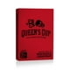 Queens Cup QCD036 Jeu de Cartes Rouges et Noires & 44; Brillant – image 1 sur 1