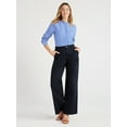 thumbnail image 3 of Free Assembly Women’s Wide Leg Chino Pants, 31” Inseam, Sizes 0-22, 3 of 7