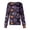Beige, variant on Womens Halloween Long Sleeve Scrub Top Button Front Halloween Graphic Medical Workwear Jacket Funny Scrub Top Gray 3XL