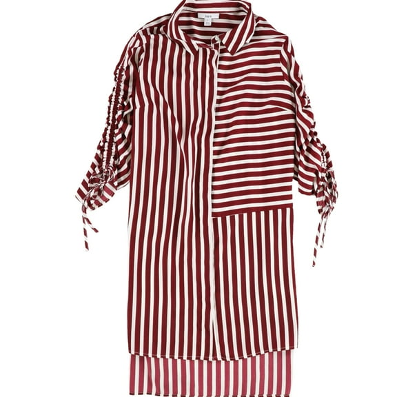 Bar Iii Womens Striped Tunic Blouse