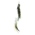 thumbnail image 2 of Designer Feathers 12744 Feather Hair Extension, White Hackle Feathers, 1 piece, 2 of 3