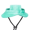 thumbnail image 1 of LUVCLS Sombreros para perros pequeños y gatos Sombrero de vaquero para gatos con agujeros para las orejas Disfraz de fiesta de cumpleaños para mascotas pequeñas, 1 of 7