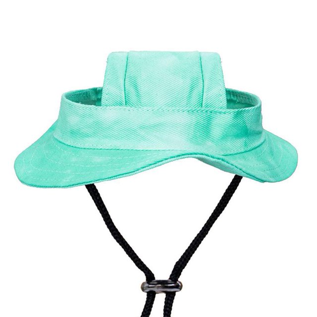 LUVCLS Sombreros para perros pequeños y gatos Sombrero de vaquero para gatos con agujeros para las orejas Disfraz de fiesta de cumpleaños para mascotas pequeñas