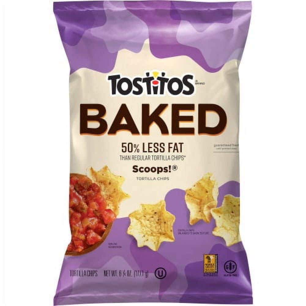 2X-Tostitos Baked Scoops Tortilla Chips - 6.25 oz