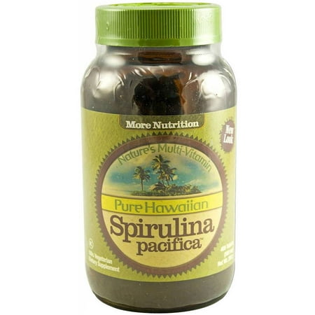 Nutrex Spirulina Pacifica, Hawaii pure, 500 mg, comprimés, 400 CT