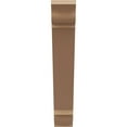 thumbnail image 2 of Ekena Millwork 5 1/2"W x 28"D x 32"H Traditional Traditional Rough Cedar Woodgrain TimberThane Bracket, Primed Tan, 2 of 6
