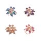 thumbnail image 1 of Ruihfas 4 piezas de moda estilo hoja de cristal mini flequillo clips pequeños diamantes de imitación pinzas para el pelo para mujeres niñas 1.10?0.59 pulgadas, 1 of 5