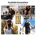 thumbnail image 5 of Uemuo Bohemia Pattern Men's Sleeveless T-Shirt,Muscle Athletic Tank Top, Moisture-wicking Quick-dry Breathable Classic Tee Top for Gym Run Outdoor Sports-Small, 5 of 8