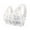 White, variant on Sopiago Plus Size Lingerie Women's Minimizer Bras Comfort Cushion Strap Wirefree Full Coverage Large Bust Non-Padded Bra White,46