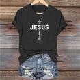 thumbnail image 5 of VBTAPA Bunny T-shirt for Women Easter Graphic Tees Egg Hunt Themed Printed Short Sleeve Crewneck Tee Tops Black L, 5 of 6