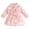 Pink, variant on Duqingm Baby Girl Clothes Toddler Dresses Infant Fall Winter Outfits Little Coat Princess Fuzzy Plush Star Dress Set (Pink,6-9 Months)
