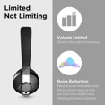 thumbnail image 3 of RHEA- Lilgadgets Untangled Pro Wireless Bluetooh Black, On-Ear Kids Headphones, 3 of 6
