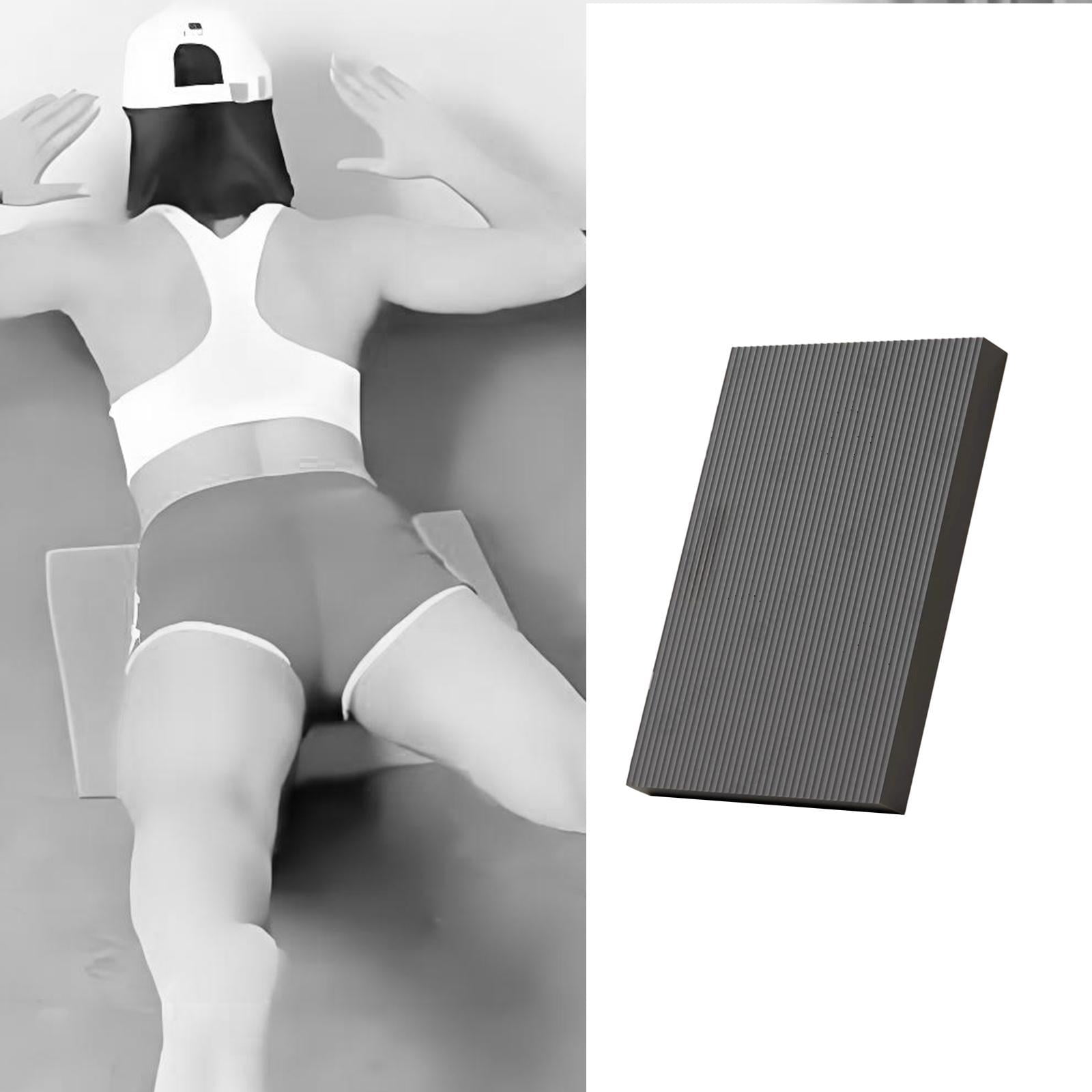 GARENDE Kneeling Mat Exercise Balance Pad for Stability Training Exercise Stretching Black