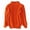 Orange, variant on Women Faux Mohair Fur Sweater Turtleneck Puff Sleeve Jumper Pullover Warm