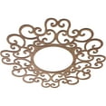 thumbnail image 2 of Ekena Millwork 38"OD x 14 1/2"ID x 3/8"T Reims Wood Fretwork Pierced Ceiling Medallion, Walnut, 2 of 3