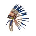 thumbnail image 3 of Tocado de plumas , sombrero, accesorio para cabello para espectáculos de máscaras, bailes de carnaval, 3 of 8