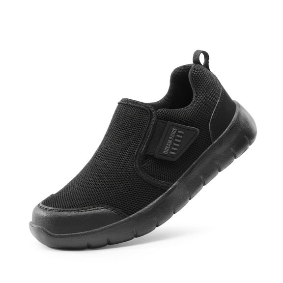 DREAM PAIRS Boys Girls Slip-On Sneakers Kids EZ-Ons MightyMovers Barefoot Zero Drop Tennis Running Athletic Sports Shoes