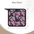 thumbnail image 2 of 1 PCS Pot Holders for Kitchen - Heat Resistant Silicone Pot Holders with Hanging Loop, Colorful Carnations Flowers A Non Slip Oven Hot Pads, Potholders for Decor Baking Cooking Kitchen, 2 of 6
