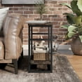 thumbnail image 6 of Furniture of America Quint 1-Shelf Wood Reclaimed Oak End Table, 6 of 9