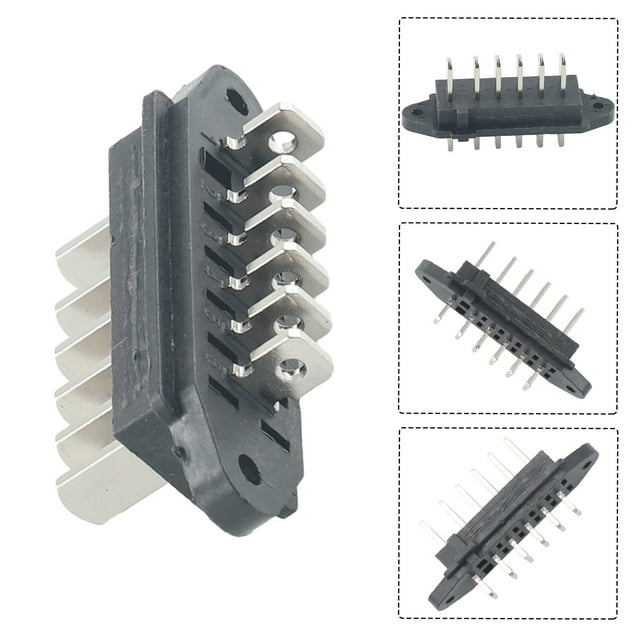 Lefu Electric Bicycle Battery Box Discharge Connector Plug 6 Pin Battery Connector