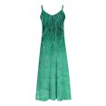 thumbnail image 2 of Vestidos de Verano con Cuello en V para las Mujeres 2025 Imprimir Vestido de Cuello Redondo sin Mangas Vestidos Largos Casuales, Ligeros Y de Moda, 2 of 6