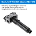 thumbnail image 5 of Front Passenger Side Headlight Washer Nozzle for Toyota Land Cruiser 2016-2019 No.8520760110 1pc, 5 of 7