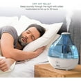 thumbnail image 2 of Mistaire Ultrasonic Cool Mist Humidifier - Premium Unit Lasts Up To 25 Hours With Whisper-quiet Operation, Automatic Shut-off, Night Light Function, A, 2 of 5