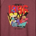 thumbnail image 3 of Hey Arnold! - Since 96 - Women's Lightweight French Terry Long Sleeve Shirt, 3 of 5