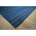 thumbnail image 5 of EORC Blue Modern Transitional Flat Modern Weave Area Rug, 5 of 7
