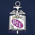 thumbnail image 3 of CafePress - Pi Sigma Epsilon Colored Crest T Shirt - Men's Classic Graphic Cotton T-Shirt, 3 of 4