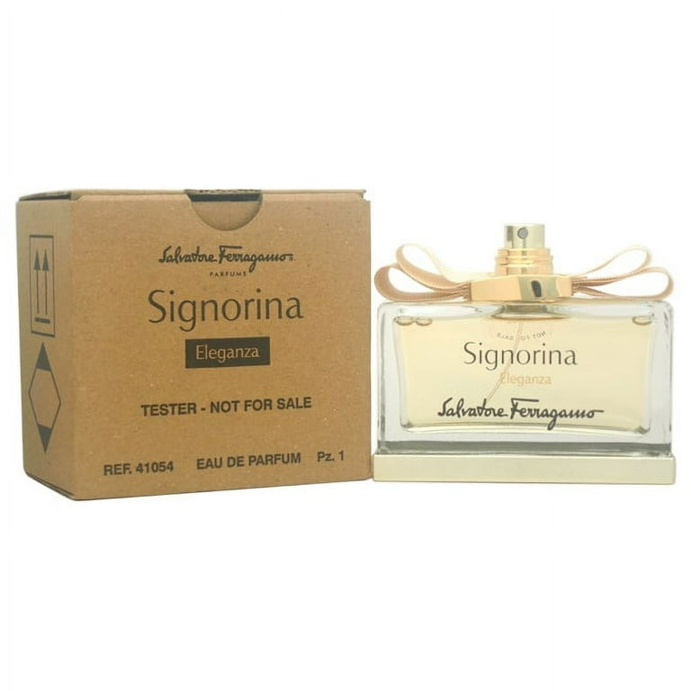 Signorina Eleganza Eau De Parfum Spray (Tester) By Salvatore Ferragamo - 3.4 oz Signorina Eleganza Eau De Parfum Spray (Tester) By Salvatore Ferragamo - 3.4 oz