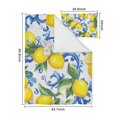 thumbnail image 5 of Lemon Duvet Cover and Pillowcase Set for Single Bedding, Bedroom Accessories for Kids Teens, 5 of 5