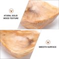 thumbnail image 4 of Miangastore 1pc Root Carving Fruit Bowl Fruit Bowl Living Room Fruit Plate (Random Shape), 4 of 8