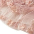 thumbnail image 2 of Tulle Skirts for Women Boho Floral Embroidered Printed Skirt Elegant Tutu Chiffon Mesh A-Line Maxi Pleated Skirt, 2 of 5