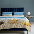 thumbnail image 6 of Ocean Beach Set Duvet Cover Themed Multicolor Polyester Bedding Set Duvet Cover for Twin Size, 6 of 6