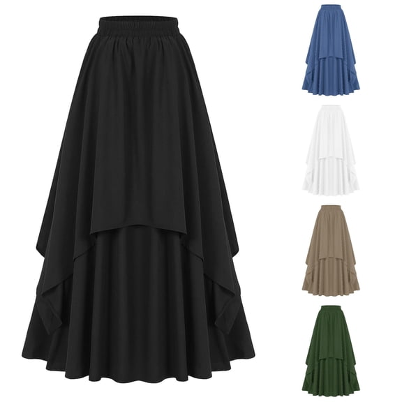 Women's Gothic Style Skirt Skirt 80s Skirt S