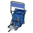 thumbnail image 2 of Goodhope  Picnic Set Chair with Insulated Cooler Blue, 2 of 2