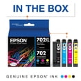 thumbnail image 2 of Cartucho de tinta EPSON 702 DURABrite Ultra High Capacity T702XL-BCS, 2 of 7