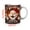 D 238, variant on QuLuJing Fathers Day Mug, Christmas Mug inflated Snowman Mug, Santa Mug Press Puffy Design 15oz 11oz Coffe