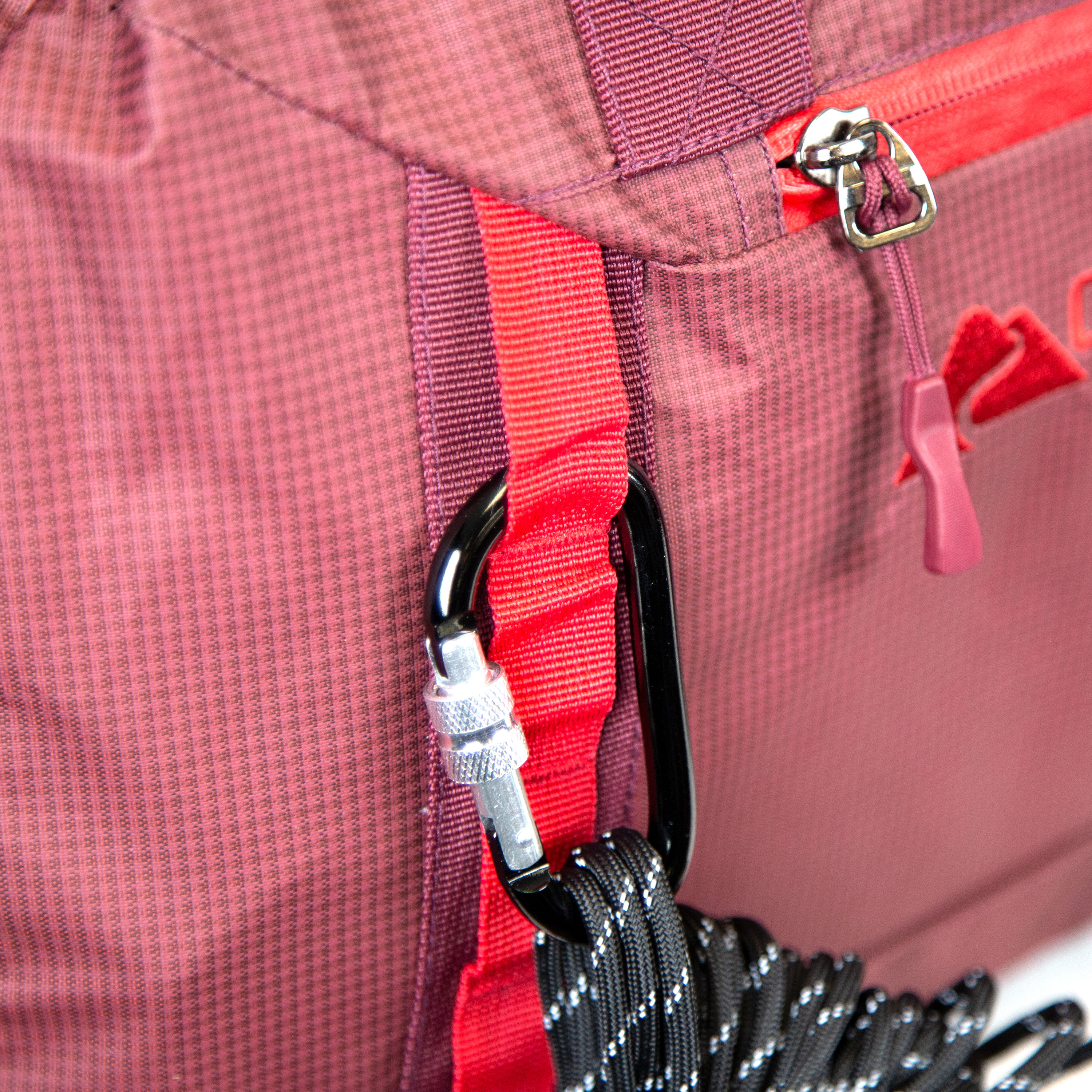 Ozark Trail Unisex 45L Packable All-Weather Duffel Bag for Travel, Claret