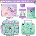 thumbnail image 2 of Set de loncheras Fimibuke Bento para niños con termo de 950 ml y bolsa, 2 of 9