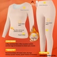 thumbnail image 2 of MISS MOLY Long Johns Thermal Underwear for Women Fleece Lined Base Layer Pajama Set for Cold Weather, 2 of 6