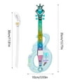 thumbnail image 3 of Lekihaqq 3 Packs LED Light Up Electric Violin Full Size 4/4 with Case Bow Rosin Shoulder Rest Portable Beginner Violin Kit for Music Practice Performance Stage Show, 3 of 6