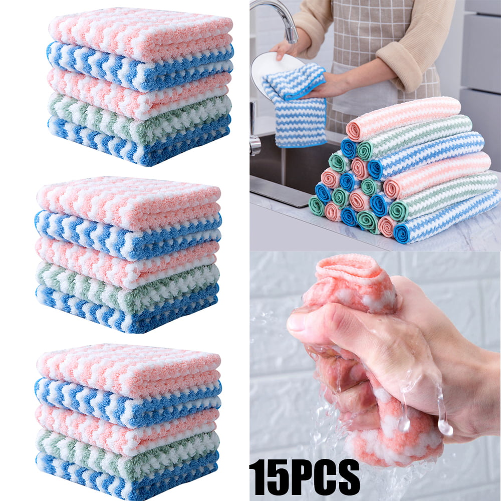 OAVQHLG3B Microfiber Dish Cloths for Kitchen,Kitchen Cleaning Dish