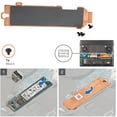 thumbnail image 4 of Deal4GO Second SLOT 2 M.2 SSD 2280 Heatsink cover RT4G1 0RT4G1 Thermal Shield replacement for Dell Alienware M15 R3, M15 R4, M17 R3, M17 R4, 4 of 5