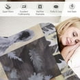 thumbnail image 3 of JEUXUS Wolf Blanket for Boy Man Wolf Wild Animals Throw Blanket Soft Warm Flannel Wolf Theme Blanket Gifts for Adults Teenager Couch Sofa Bed, 3 of 6