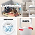 thumbnail image 4 of Uandlove Air Humidifier Water Droplet Humidifier Bedroom Office Desktop Smog Visible USB Humidifier Home Bedroom Office Desktop USB Aroma Diffuser, 4 of 9